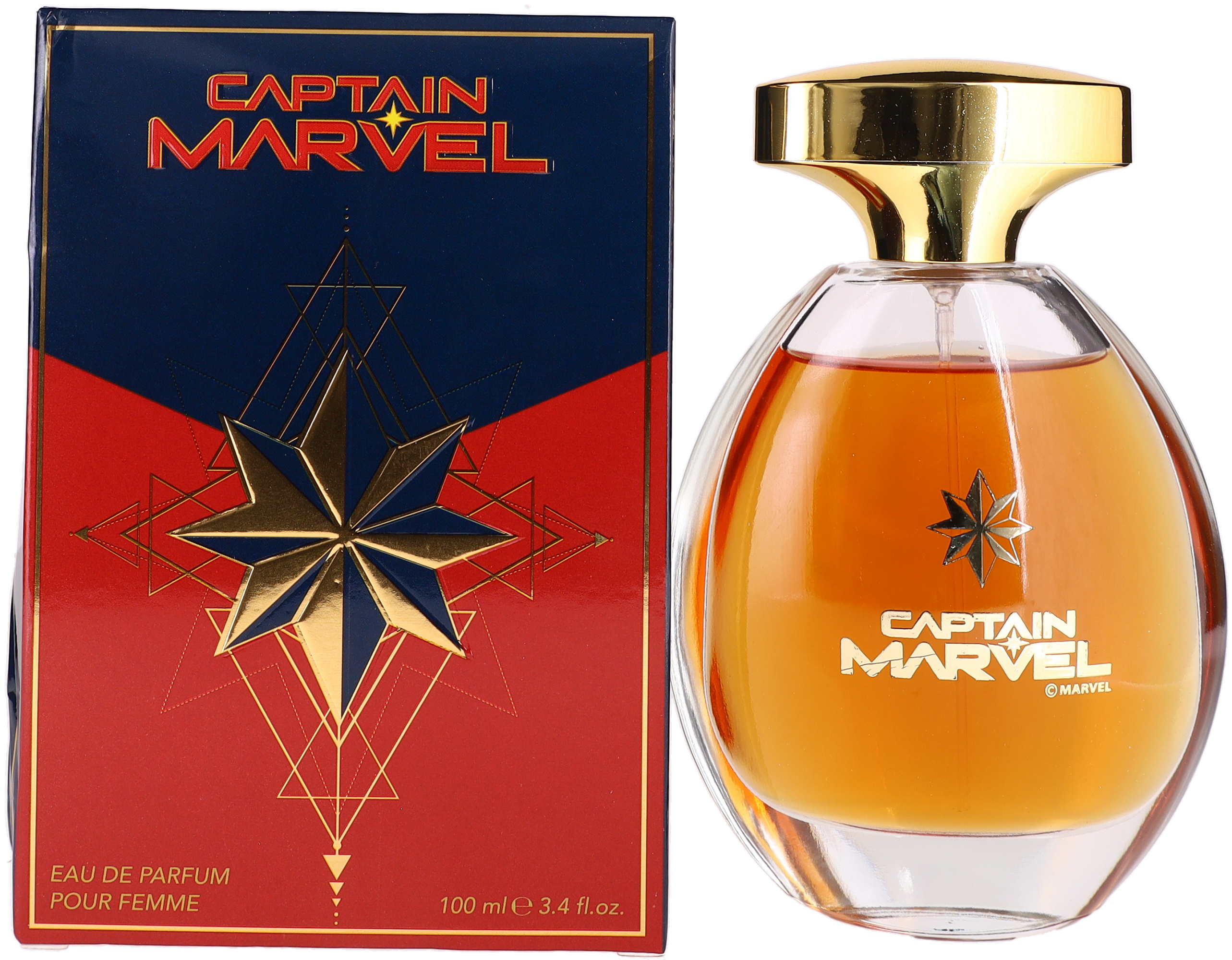マルベル Marvel Fragrant Check Onepiece② Captain Marvel by Marvel for Women Eau de Parfum Spray
