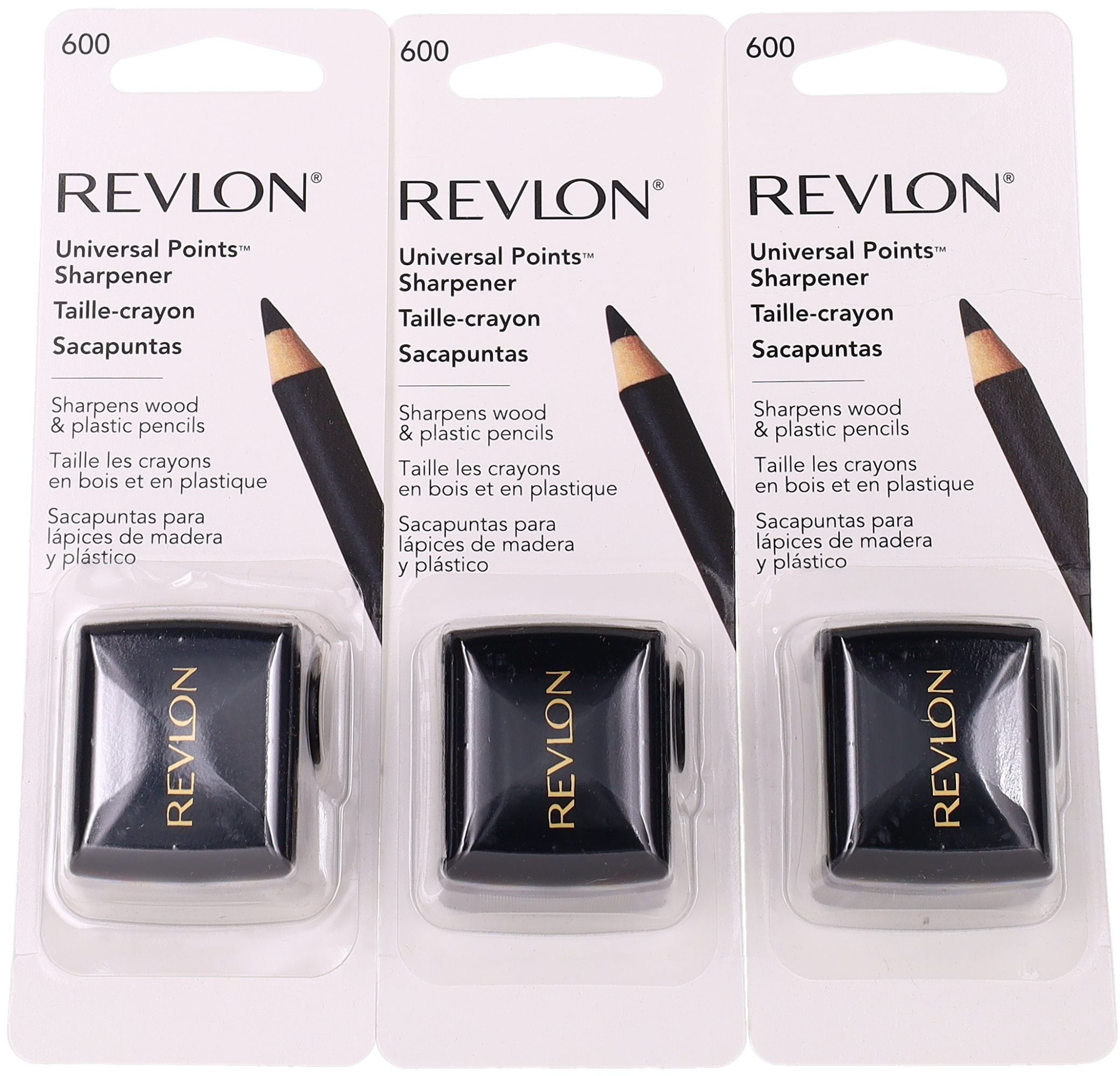Revlon Revlon (W) Universal Points Sharpener Nib - 3Pk
