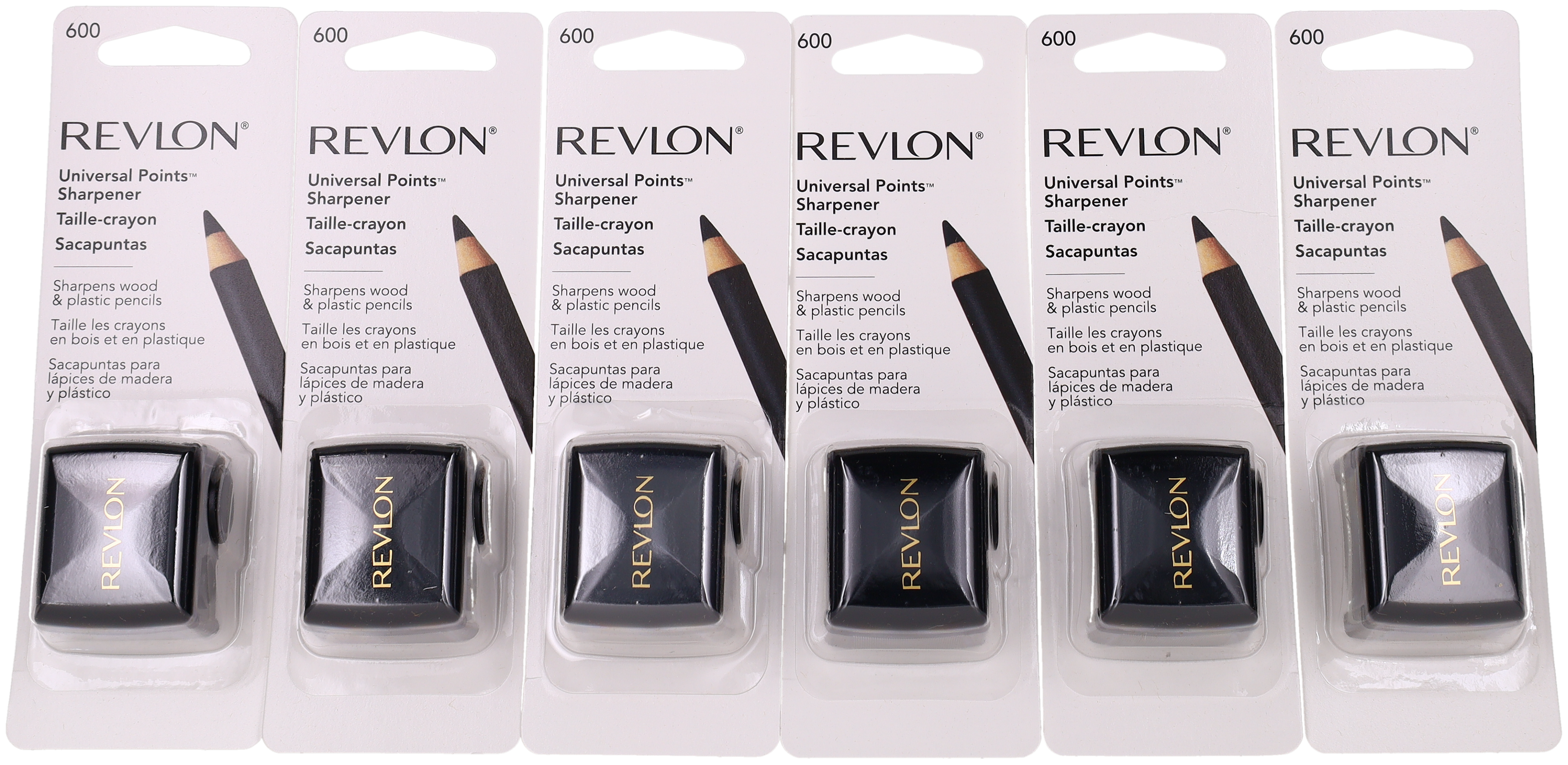 Revlon Revlon (W) Universal Points Sharpener Nib - 6Pk